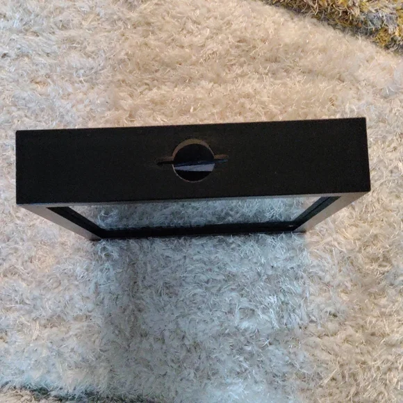 🆕 ⛈️RAINY DAY GLASS PICTURE FRAME MONEY 🏦 - Picture 4 of 7